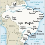 Brazil map map of Brazil; a changing energy market
