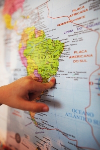 silvana-carlos-IMntw-gSKf8-unsplash a hand pointing to Brazil on a map; Brazil-a changing energy market