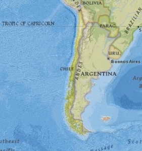 Map of Chile map of Chile - an emerging energy market