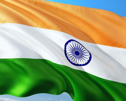 international-2693204_1280 Indian flag waving; global supply shift