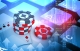 poker chips, playing cards layered over computer keyboard and financial and energy symbols; OPIS NGL Summit