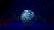 image of globe overlaid on stock market graph against dark blue background; international market highlight