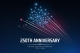 firework illustration of US flag against blue background with words 250th anniversary of USA, 1776 - 2026: 250 Anniversary of Independence